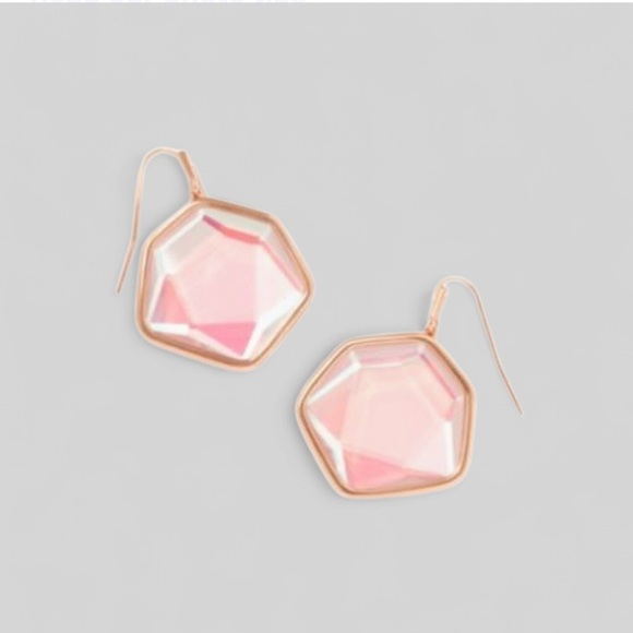 Kendra Scott Jewelry - Kendra Scott-Vanessa Glass Drop rose gold Earrings-NWT